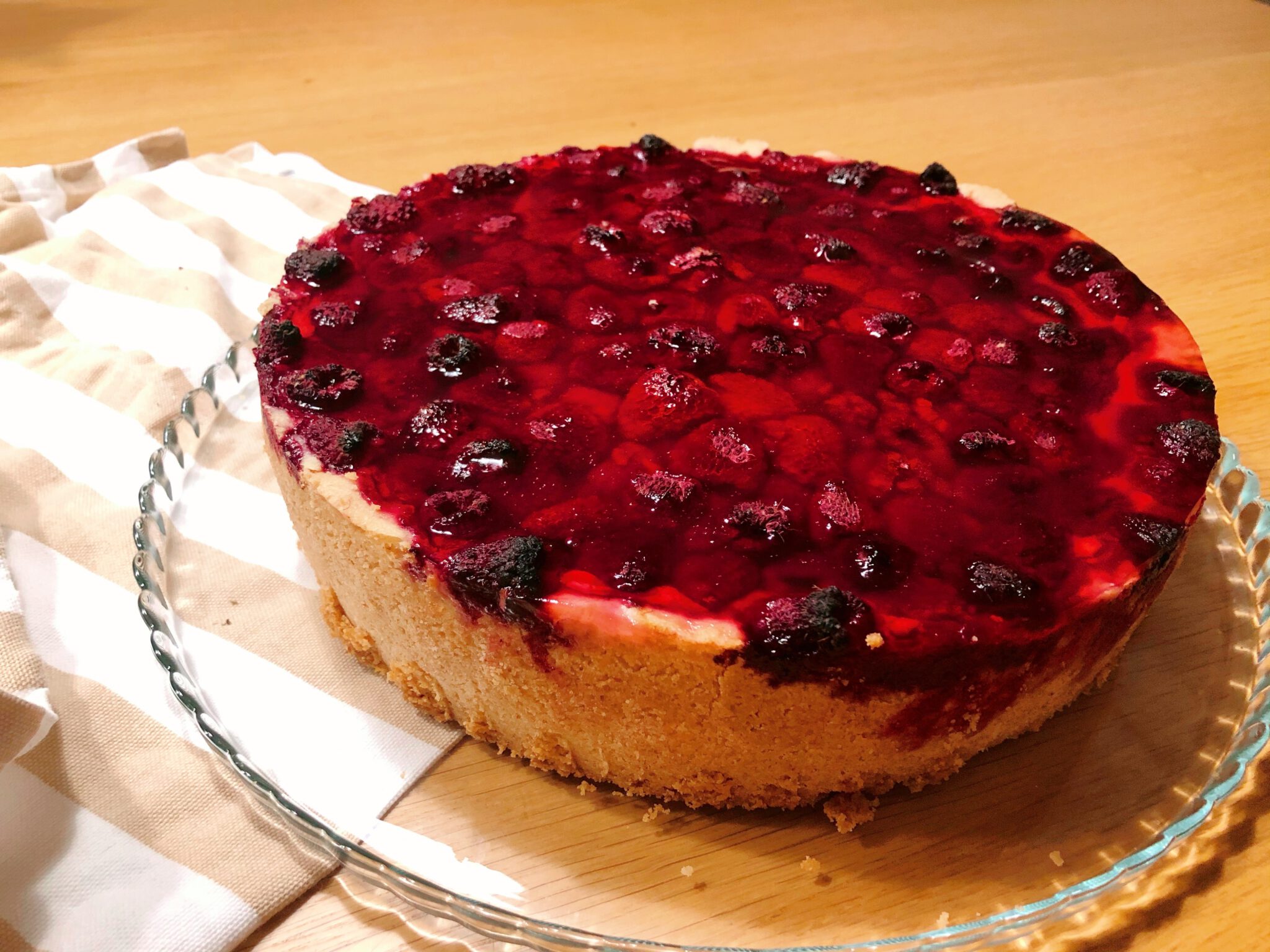 Himbeer – Pudding – Kuchen